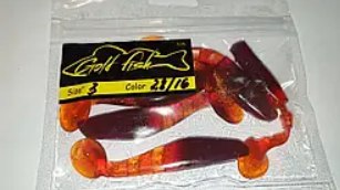 Силікон Predator 3" сьедобный "Gold fish" color 28/16