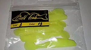 Силікон Predator 3" сьедобный "Gold fish" color 13