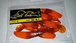 Силікон Predator 3" сьедобный "Gold fish" color 36/21