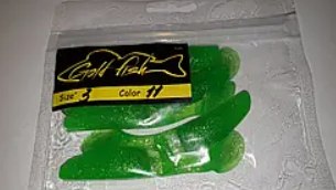 Силікон Predator 3" сьедобный "Gold fish" color 11