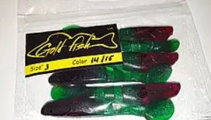 Силикон Predator 3" сьедобный "Gold fish" color 14/15