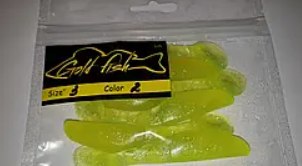 Силікон Predator 3" сьедобный "Gold fish" color 2