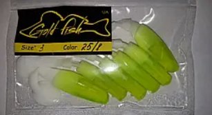 Силікон Predator 3" сьедобный "Gold fish" color 25/8