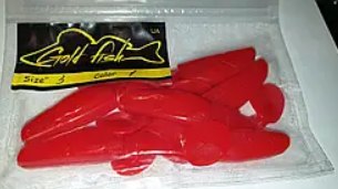Силікон Predator 3" сьедобный "Gold fish" color 1