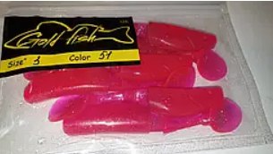 Силікон Predator 3" сьедобный "Gold fish" color 51