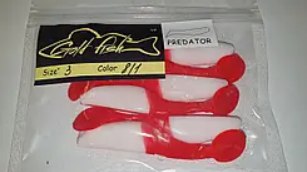 Силікон Predator 3" сьедобный "Gold fish" color 8/1