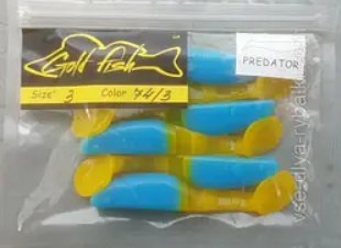 Силікон Predator 3" знімний "Gold fish" color 74/3