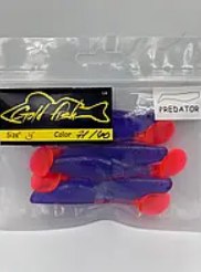 Силікон Predator 3" знімний "Gold fish" color 71/40