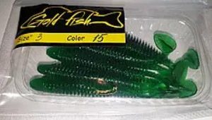 Силікон Ніндзя 3" сьедобный "Gold fish" color 15