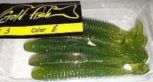 Силікон Ніндзя 3" сьедобный "Gold fish" color 6