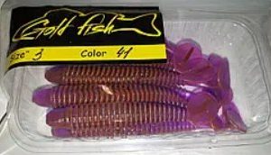 Силікон Ніндзя 3" сьедобный "Gold fish" color 41