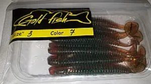 Силікон Ніндзя 3" сьедобный "Gold fish" color 7