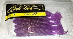 Силікон Ніндзя 3" сьедобный "Gold fish" color 28