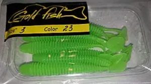 Силікон Ніндзя 3" сьедобный "Gold fish" color 23