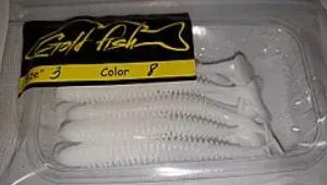 Силікон Ніндзя 3" сьедобный "Gold fish" color 8