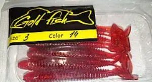 Силікон Ніндзя 3" сьедобный "Gold fish" color 14