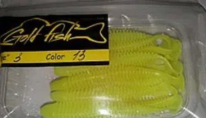 Силікон Ніндзя 3" сьедобный "Gold fish" color 13