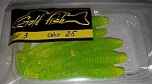 Силікон Ніндзя 3" сьедобный "Gold fish" color 25