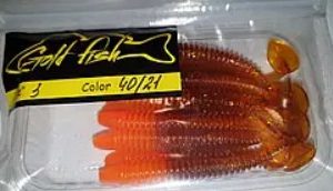 Силикон Ниндзя 3" сьедобный "Gold fish" color 40/21