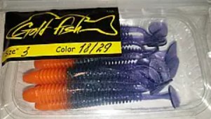 Силікон Ніндзя 3" сьедобный "Gold fish" color 18/29