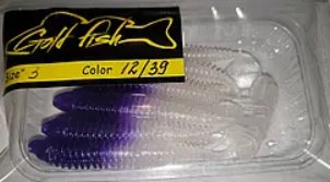 Силікон Ніндзя 3" сьедобный "Gold fish" color 12/39