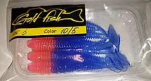 Силікон Ніндзя 3" сьедобный "Gold fish" color 10/5