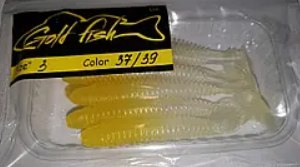 Силікон Ніндзя 3" сьедобный "Gold fish" color 37/39