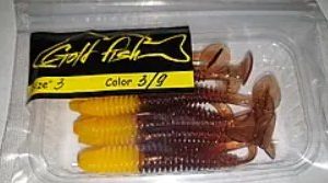 Силікон Ніндзя 3" сьедобный "Gold fish" color 3/9