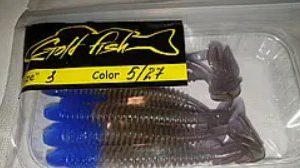 Силікон Ніндзя 3" сьедобный "Gold fish" color 5/27