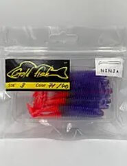 Силікон Ніндзя 3" знімний "Gold fish" color 71/40