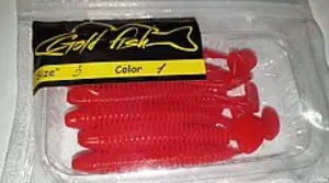 Силікон Ніндзя 3" сьедобный "Gold fish" color 1