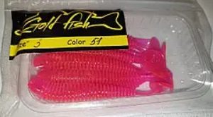 Силікон Ніндзя 3" сьедобный "Gold fish" color 51