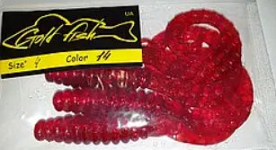 Силікон Кирлиграб 4" сьедобный "Gold fish" color 14