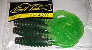 Силікон Кирлиграб 4" сьедобный "Gold fish" color 42/11