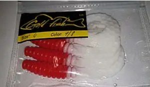 Силікон Кирлиграб 4" сьедобный "Gold fish" color 1/8