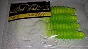 Силікон Кирлиграб 4" сьедобный "Gold fish" color 25/8
