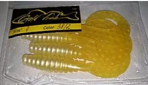 Силікон Кирлиграб 4" сьедобный "Gold fish" color 38/2