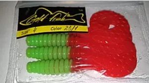 Силікон Кірліграб 4" знімний "Gold fish" color 23/1