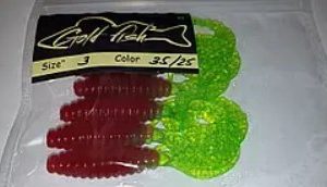 Силікон Кирлиграб 3" сьедобный "Gold fish" color 35/25
