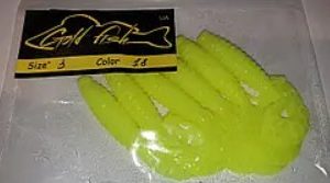 Силікон Кирлиграб 3" сьедобный "Gold fish" color 13