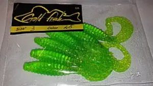Силікон Кирлиграб 3" сьедобный "Gold fish" color 25
