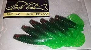 Силікон Кирлиграб 3" сьедобный "Gold fish" color 42/11