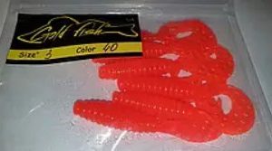 Силікон Кирлиграб 3" сьедобный "Gold fish" color 40