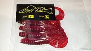 Силікон Кирлиграб 3" сьедобный "Gold fish" color 14