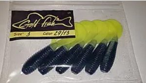 Силікон TRIPLE 3" сьедобный "Gold fish" color 29/13
