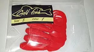 Силікон TRIPLE 3" сьедобный "Gold fish" color 1