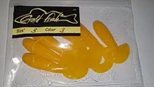 Силікон TRIPLE 3" сьедобный "Gold fish" color 3