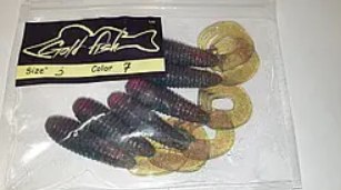 Силікон TRIPLE 3" сьедобный "Gold fish" color 7