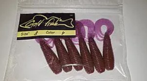 Силікон TRIPLE 3" сьедобный "Gold fish" color 4