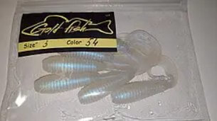 Силікон TRIPLE 3" сьедобный "Gold fish" color 54